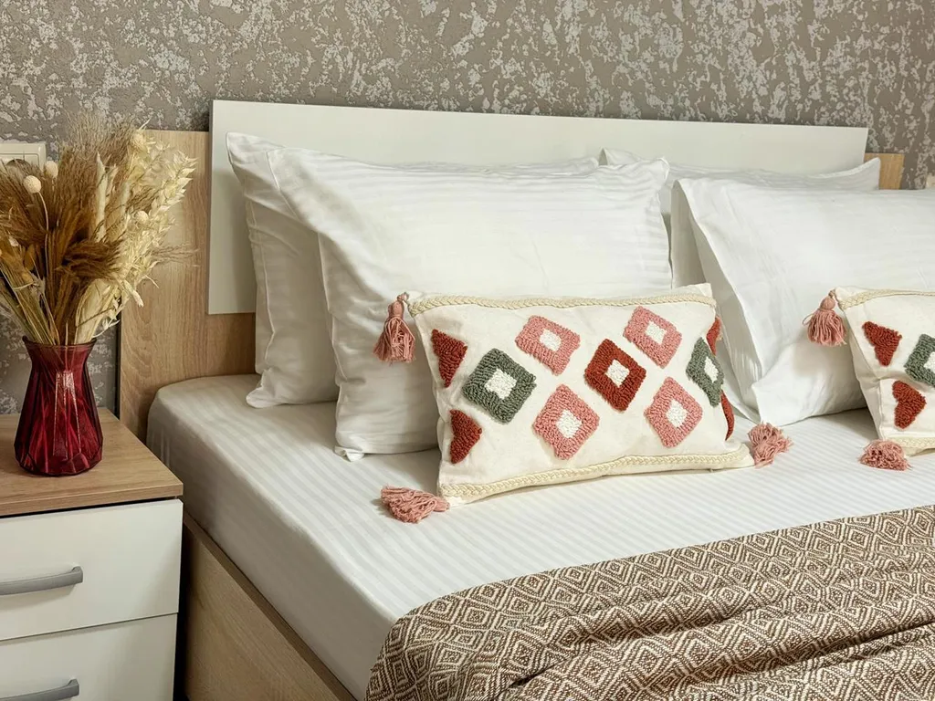 Апартаменты двухуровневые для троих, 3 минуты до пляжа