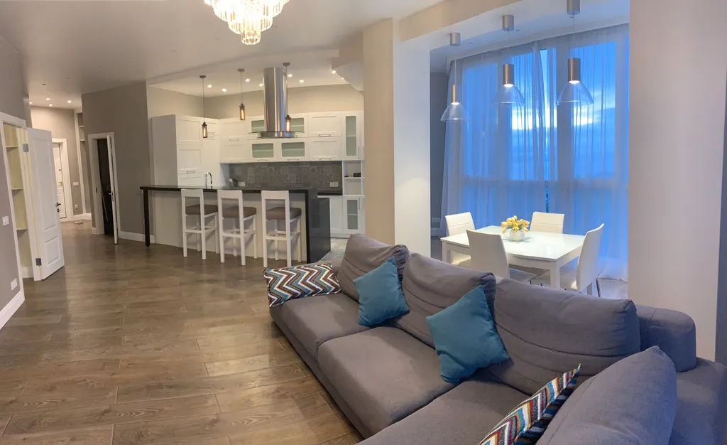 Квартира с прекрасным видом на Золотой мост