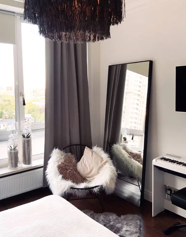 Квартира Атмосферная квартира с панорамным видом и 2-мя спальнями — Москва