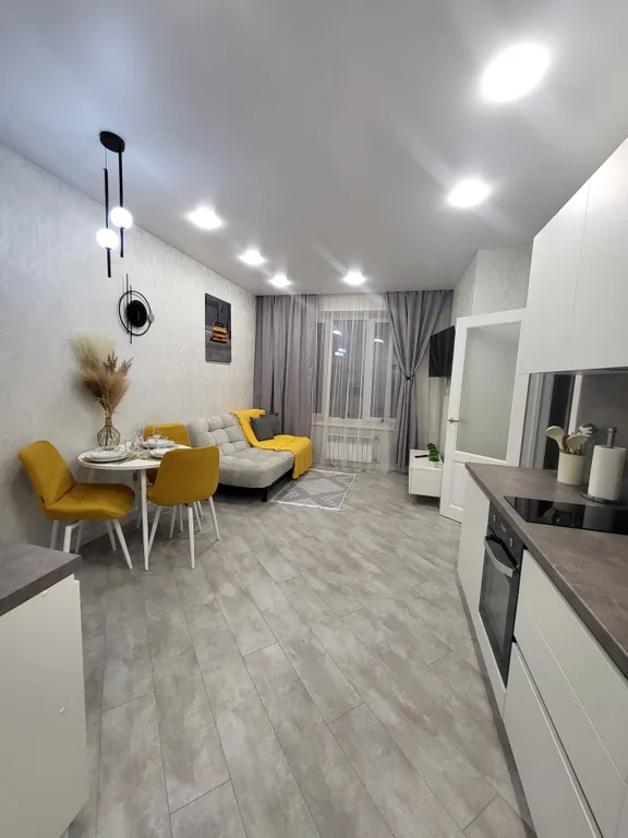 Шикарная евро-двухкомнатная квартира