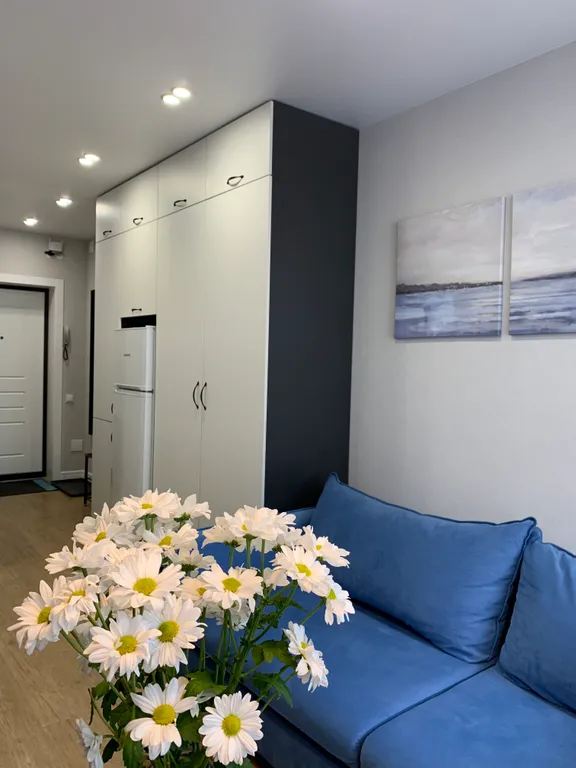 Новая студия Юниор с видом на Волгу в центре города