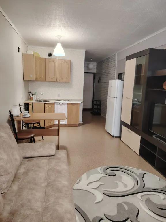 Уютная квартира студия в новом микрорайоне города