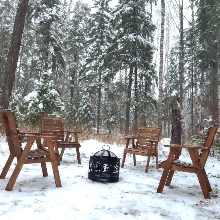 Лесной домик Калина с кедровой сауной, горячей купелью и видом на тайгу