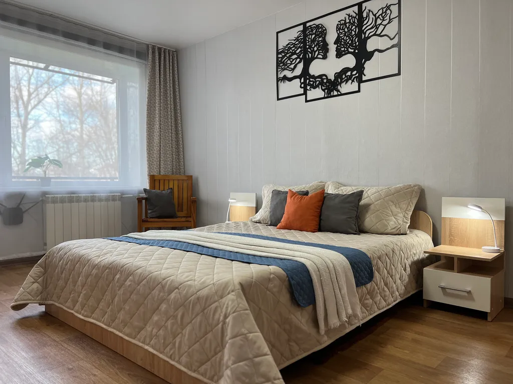 1-комнатная квартира в центре в 5мин от Горного Воздуха — аренда посуточно в Южно-Сахалинск