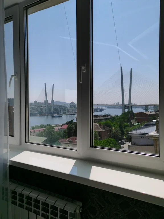 Квартира Квартира Центр & панорамный вид, рядом набережная, look на Золотой мост and sea — Владивосток