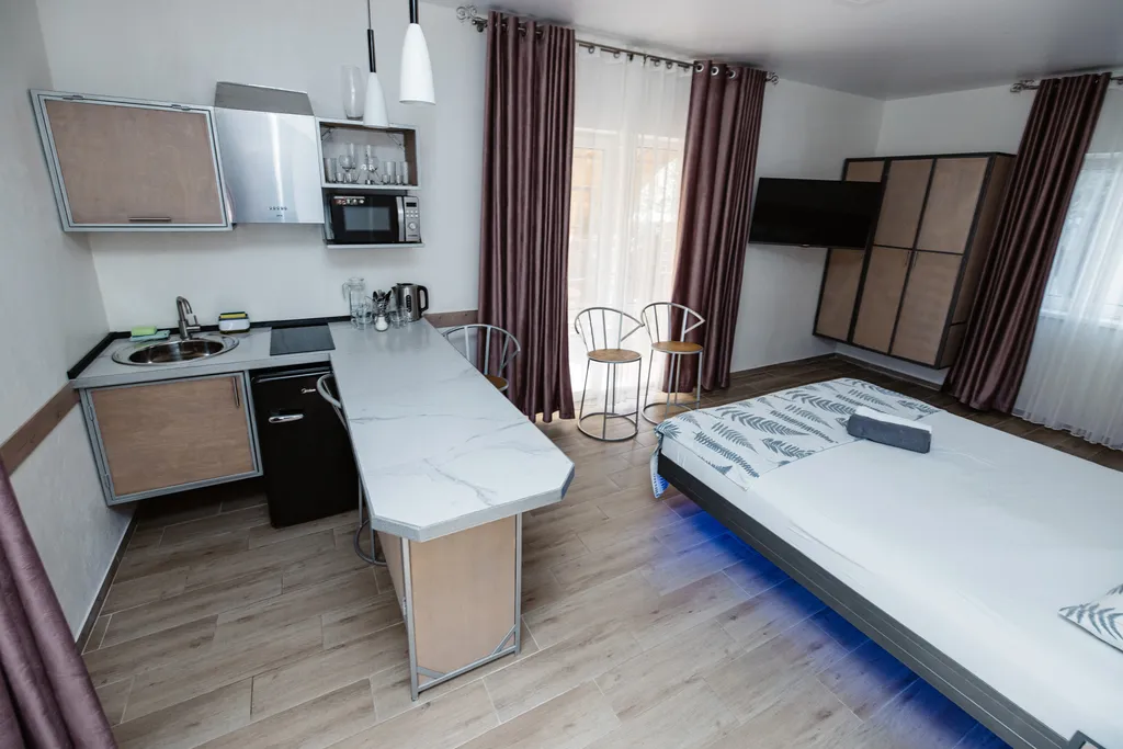 Студия с личной терассой