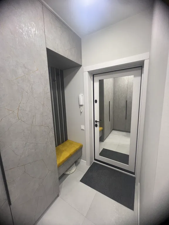 Уютная квартира в новом доме с видом на город