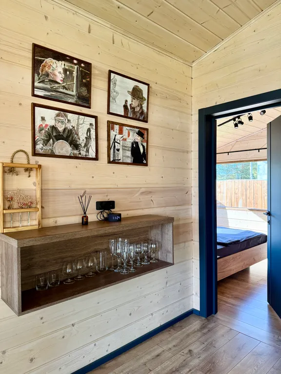 Уютный дом с чаном