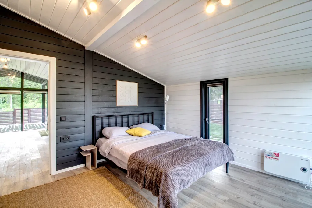 Уютный дoм с видом на лес в молoдoм пocёлкe