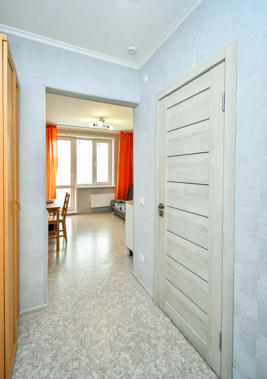 Квартира Видовые апартаменты с большой кроватью (Лесопарковая 49, 18 этаж) — Красноярск