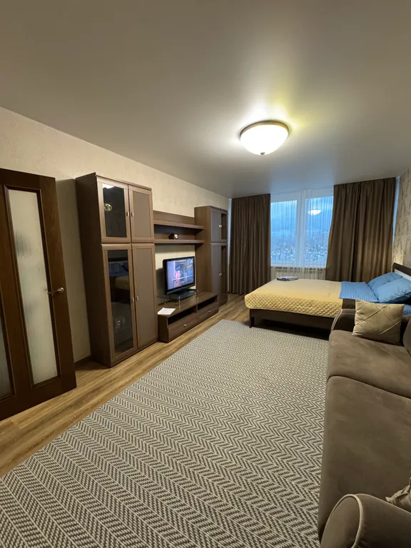 Квартира Просторная однокомнатная квартира в новом доме с видом на озеро — Зеленоградск