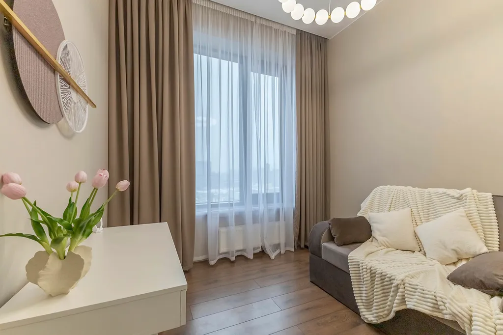 Квартира Квартира Люкс с двумя спальнями и видом на Москва реку — Москва