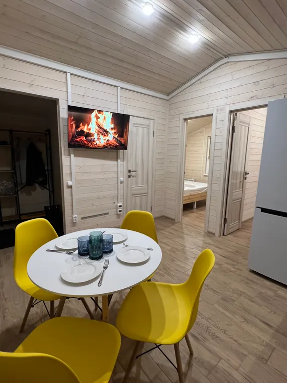 Коттедж Коттедж Логово Тигра — Стеклянный