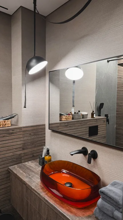 Квартира студия с дизайнерским ремонтом