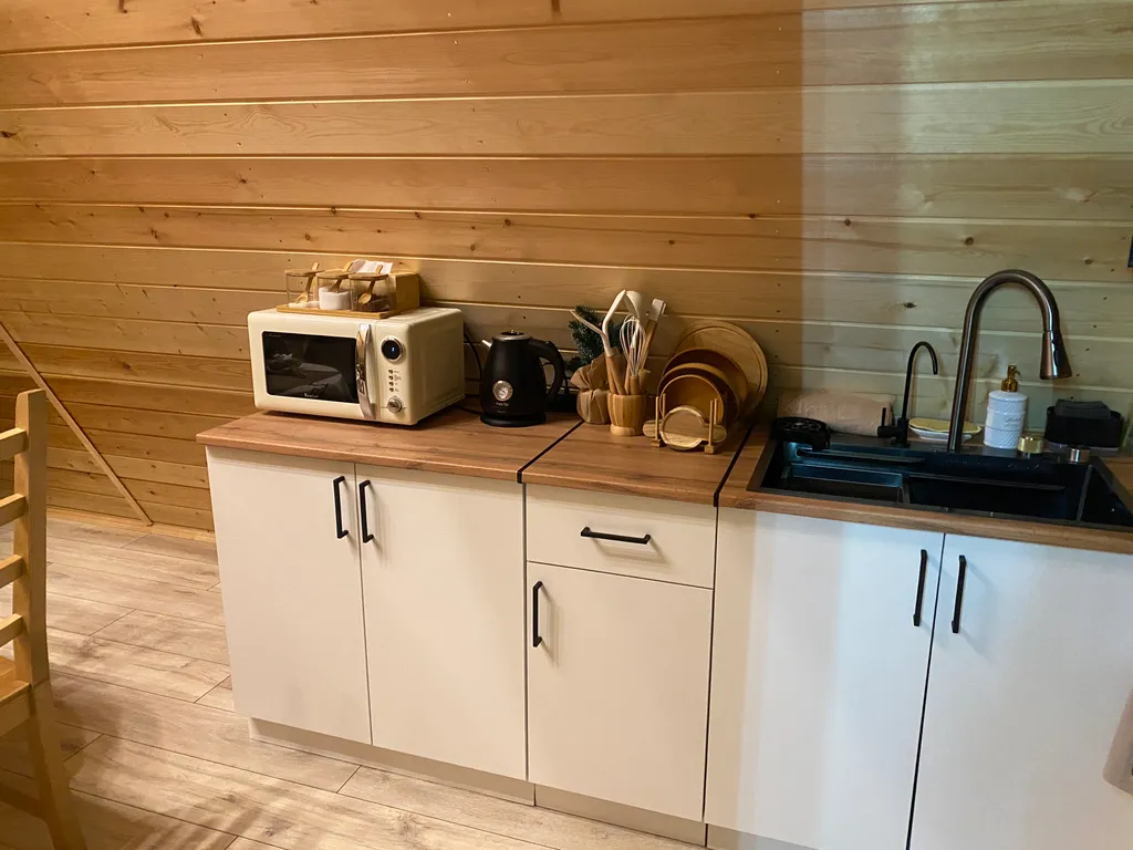 Дом с баней и чаном