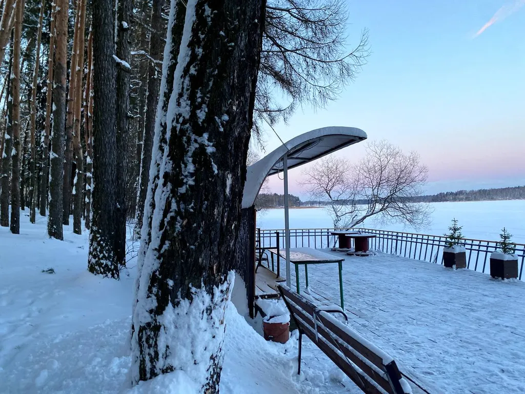 Дом с видом на пруд