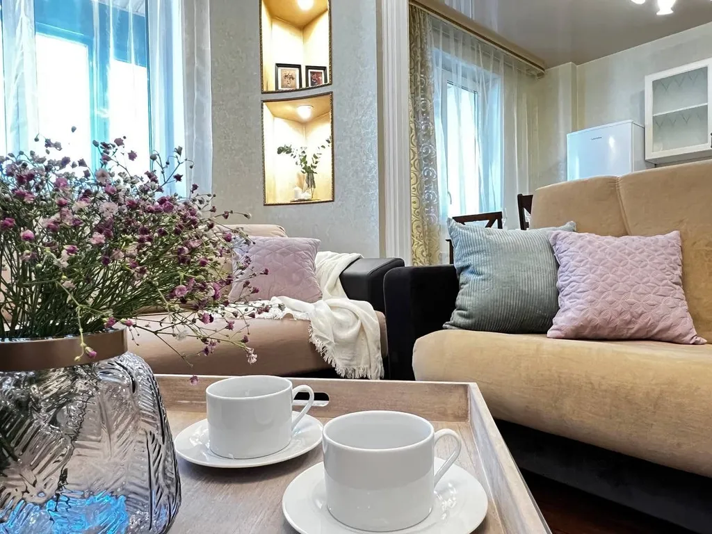 Уютная 2 комнатная квартира студия