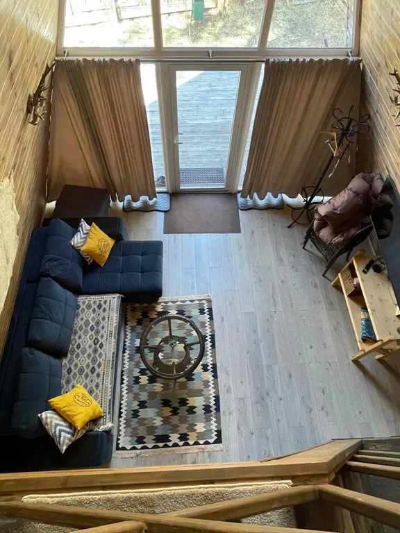 Pine house А-frame домик