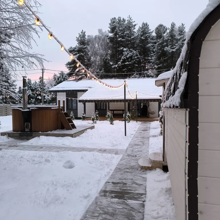 Коттедж Эко-дом Пчёлка в живописном лесу — Минино (Раменский м/о)