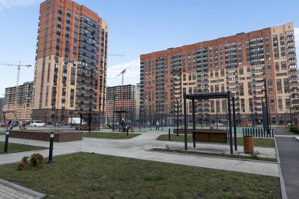 Квартира Уютная квартира в ЖК Смородина по пути на море, рядом с аэропортом — Краснодар
