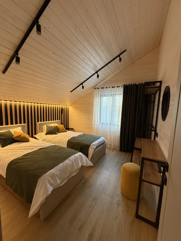 Домик с видом на вулкан