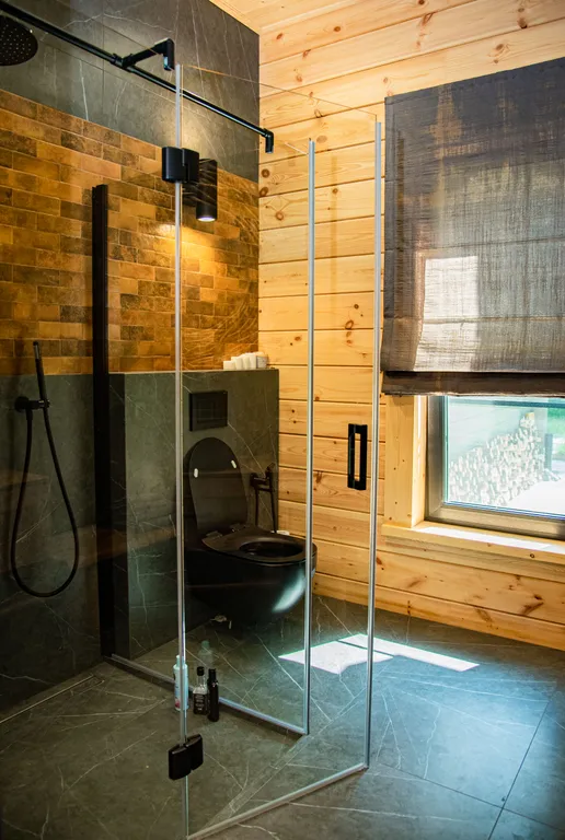 Шале Гнездо с бассейном и сауной