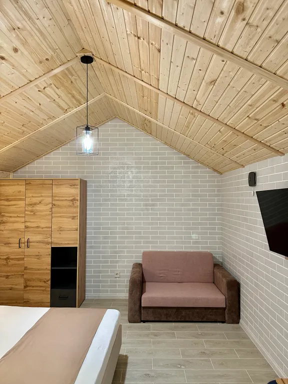 Коттедж 30 кв/м с кухонным модулем