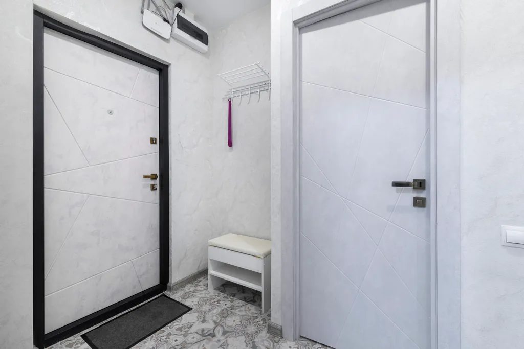 Студия с дизайнерским ремонтом