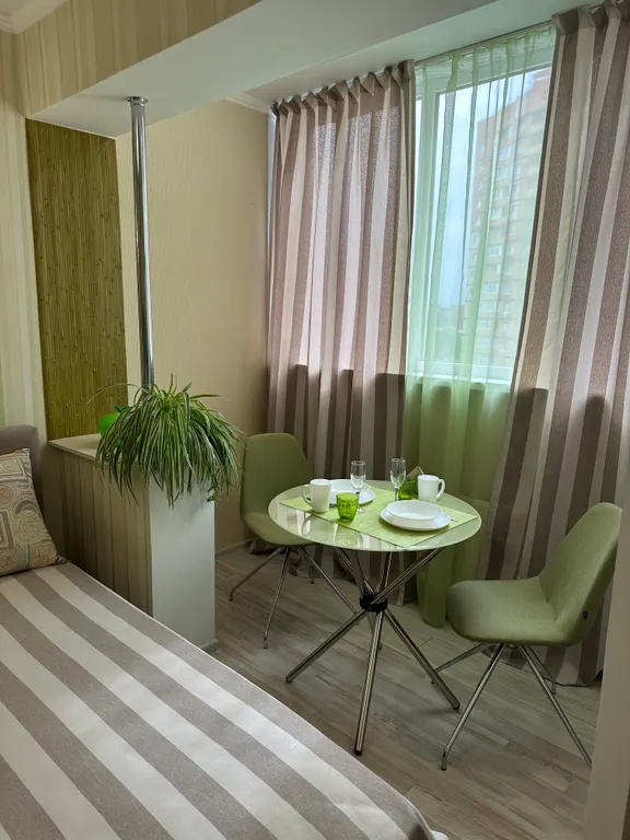 Уютная новая студия повышенной комфортности на въезде в город