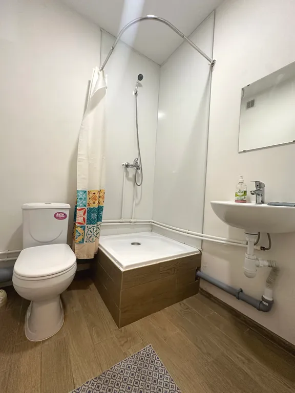 Студия со свежим ремонтом