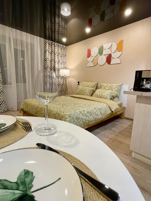 Уютная квартира с кофеваркой