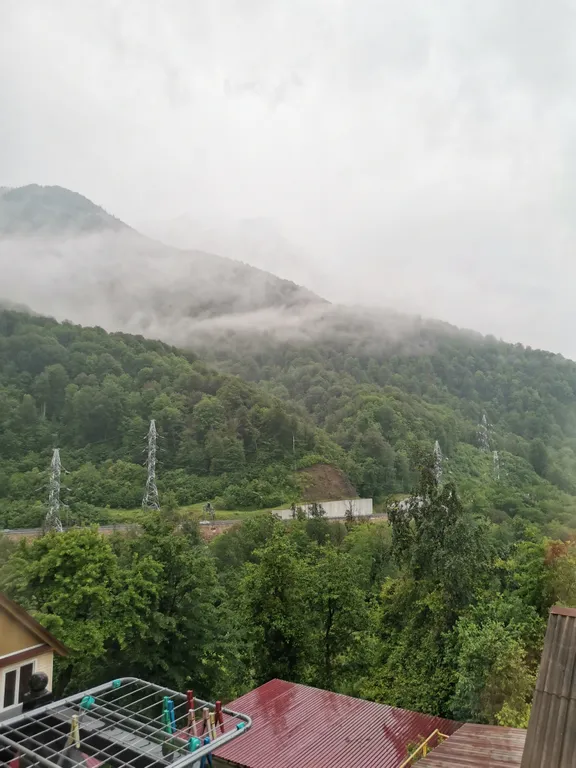 Апартамент с видом на горы