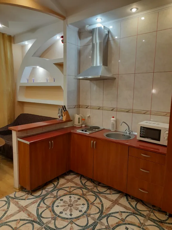 Уютная студия в жилом комплексе на берегу моря