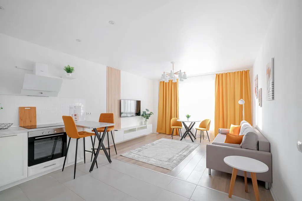 Квартира Квартира Skandy House солнечная двушка в 10 минутах от метро Савёловская — Москва