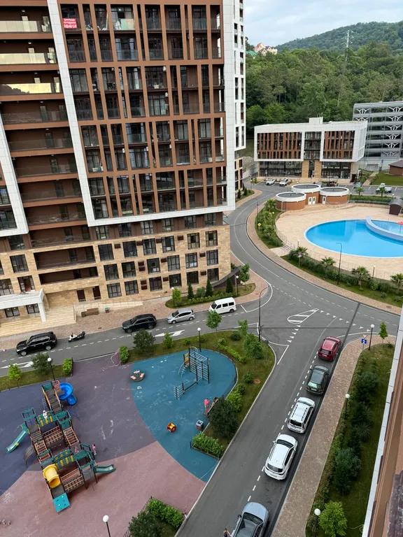 Уютная студия с видом на горы