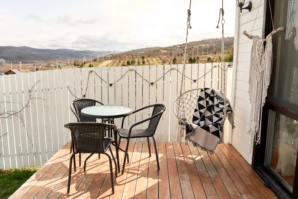 Сканди домик с баней