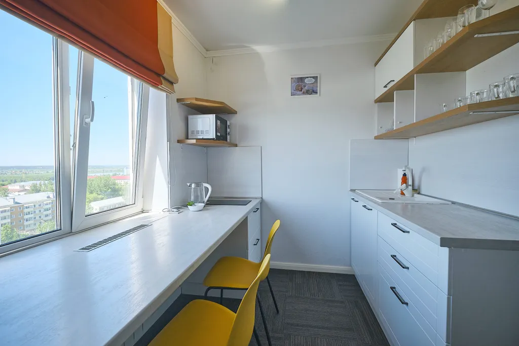 Двухкомнатный апартамент с видом на реку