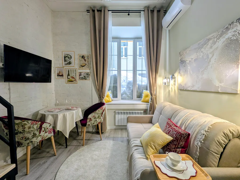 Квартира Квартира Дизайнерская студия в Столешниковом переулке — Москва