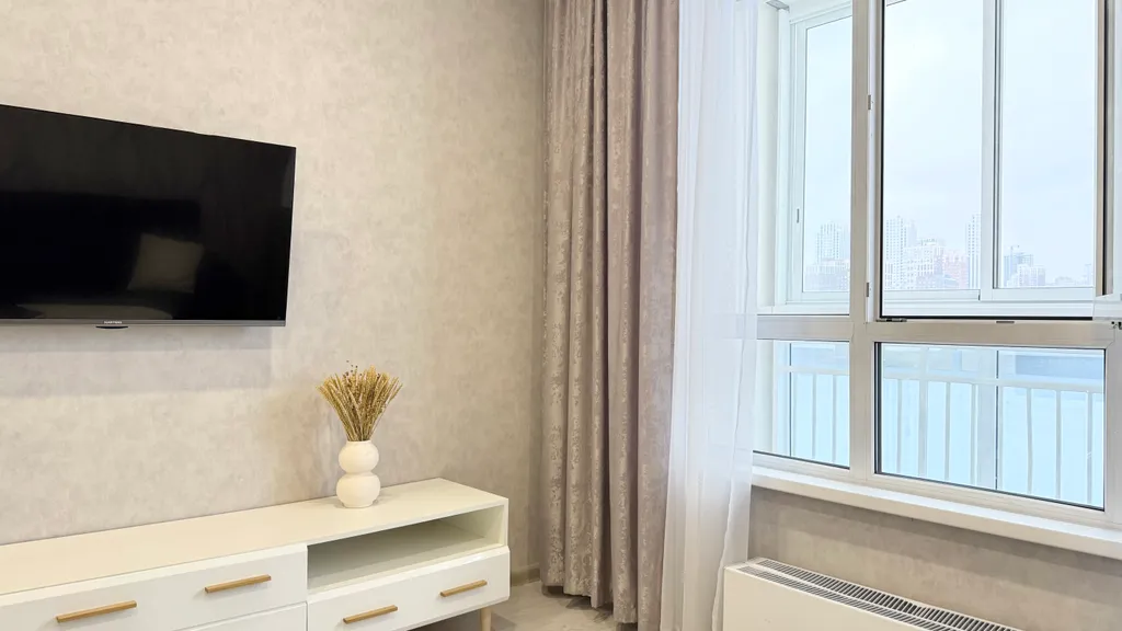 Квартира Hugge Place | Однокомнатная квартира у Аквапарка с видом на ОБЬ — Новосибирск