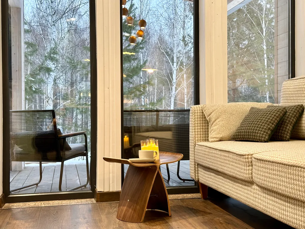 Happy Dacha стильный барнхаус с баней возле Иннополиса