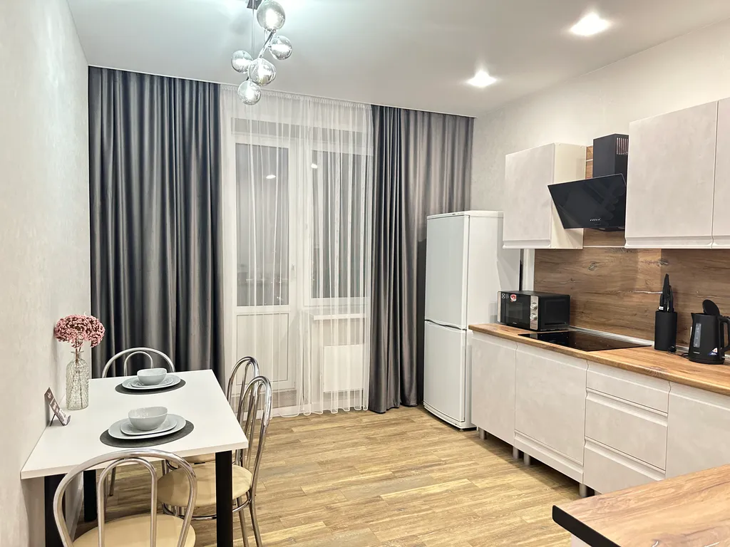 Современная 1-комнатная квартира, район Юбилейный