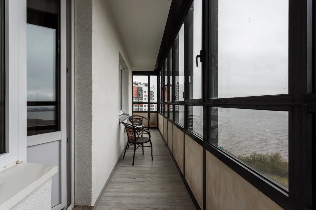 Апартамент с видом со всех окон на Финский залив