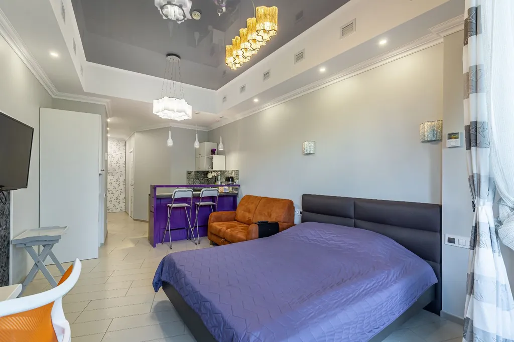 Уютный светлый апартамент в ЖК Актер Гэлакси