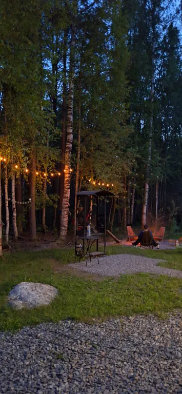 Гостевой дом с выходом в лес