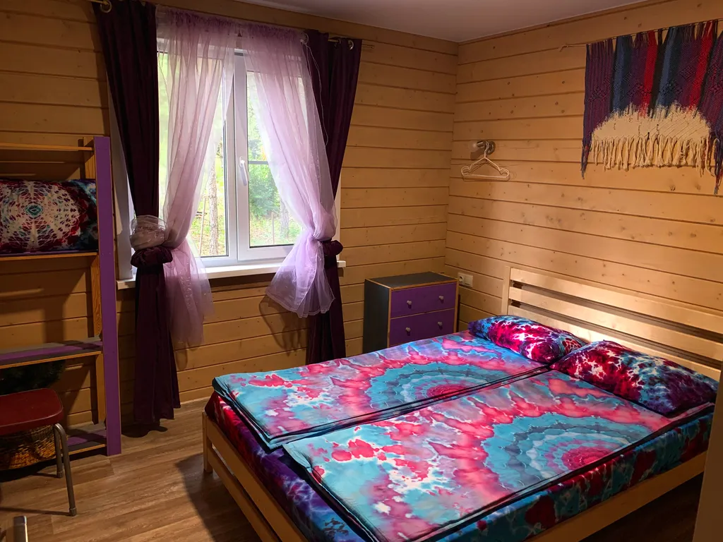 Дом с баней в сосновом бору