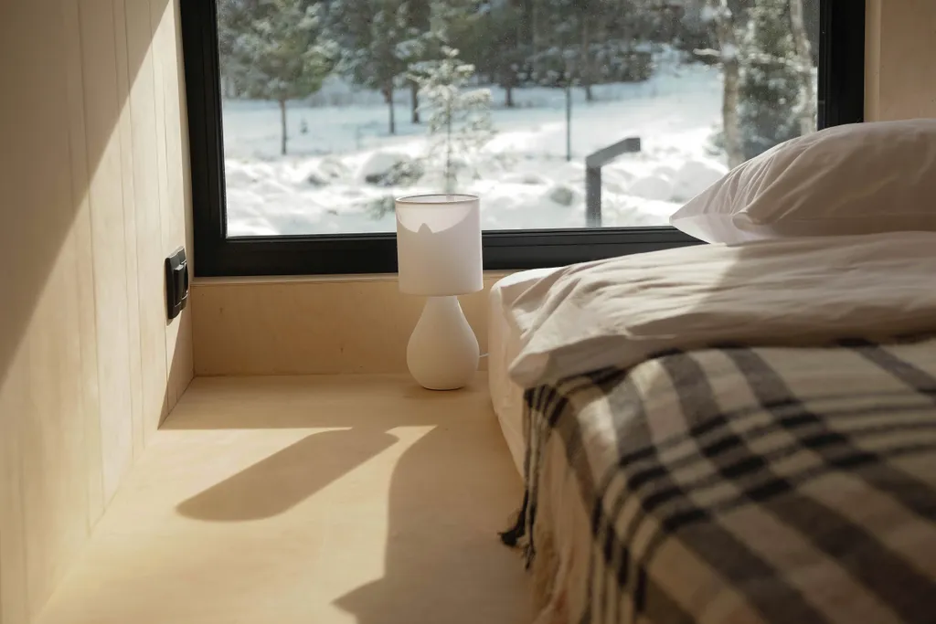 Коттедж Уютный дом в лесу до 4-х с купелью фурако и мангалом — Глубокое (Красносельская с/п)