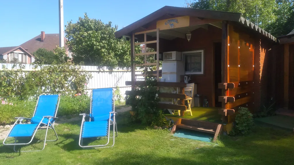 Куршская коса, уютный домик на берегу Балтийского моря