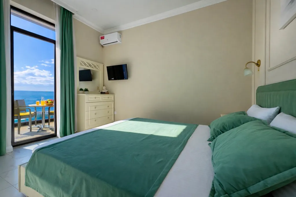 Квартира Квартира Люкс с видом на море и балконом — Лазаревское