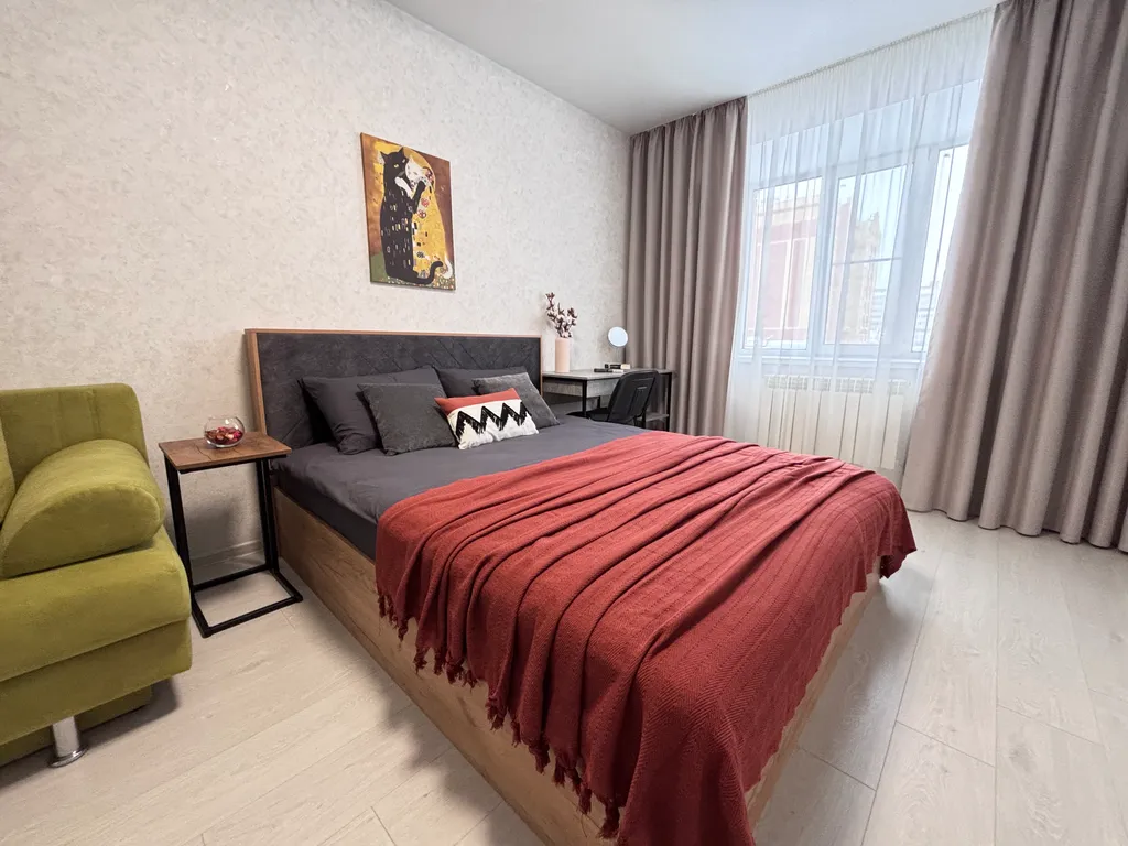 Уютная квартира у Набережной и Арены