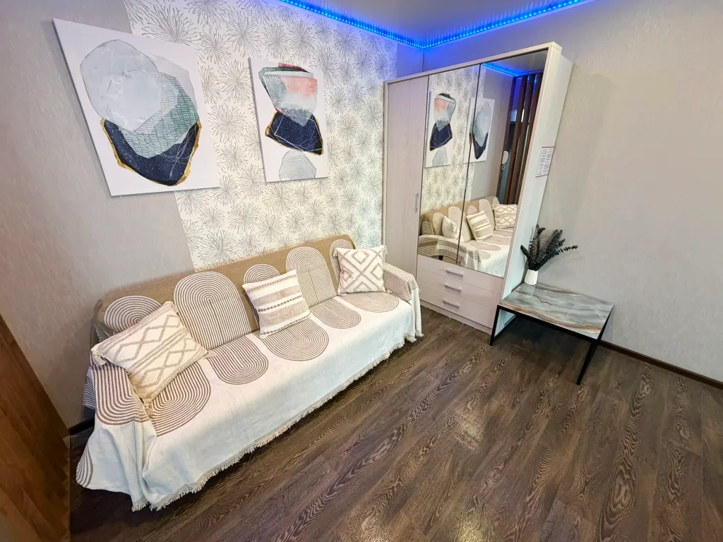 Vip-loft с джакузи, большая 1-комнатная квартира